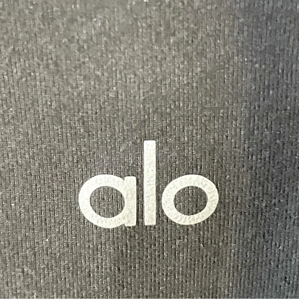 Alo Yoga High Waist Moto Leggings, Black/Black Glossy, Women’s Small